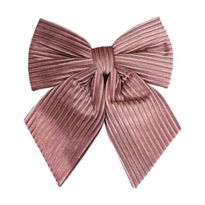 Fiocco tramato rosa cipria 35x30 cm decorazione elegante casa