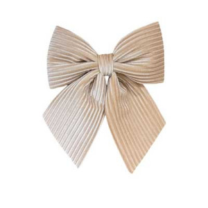 Fiocco tramato crema 40x35 cm decorazione elegante casa