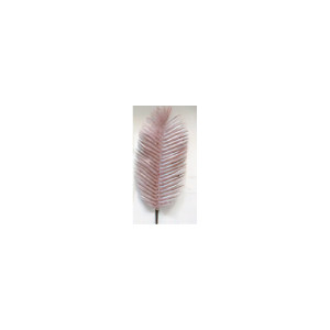 Foglia Palma Rosa 71x24cm Decorazione Casa e Natalizia