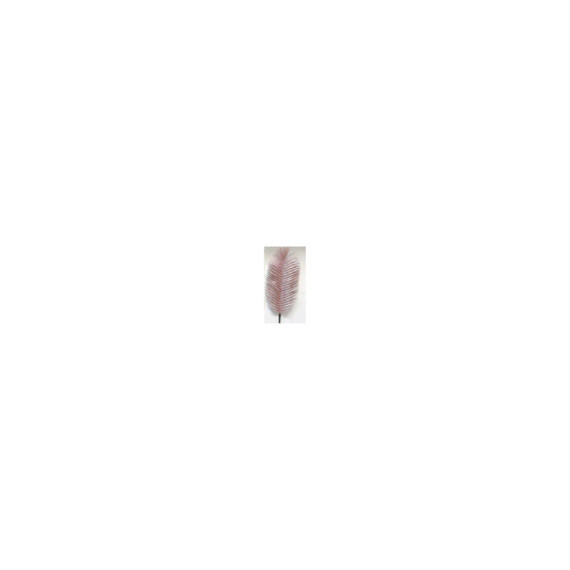 Foglia Palma Rosa 71x24cm Decorazione Casa e Natalizia