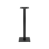 Gamba Table Met tubo Ø80mm H110cm nera piatto 30cm - Base alta robusta
