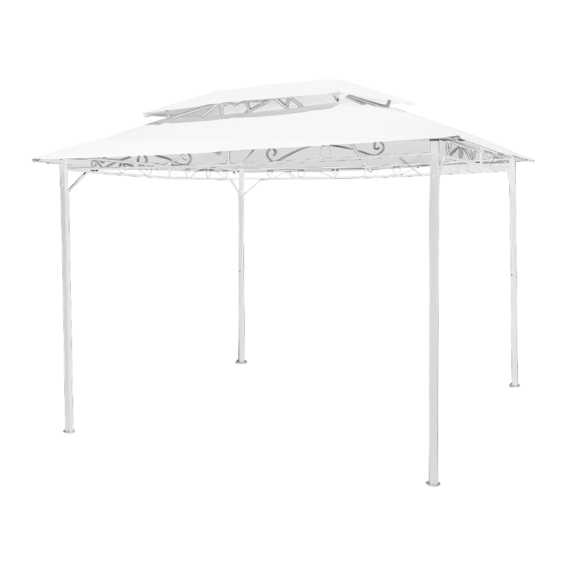 Gazebo Basic 3x2 bianco - Copertura versatile per giardino e terrazzo