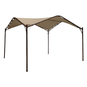 Gazebo House moka telo ecrù mt 3.5x3.5x2.7 - Eleganza outdoor