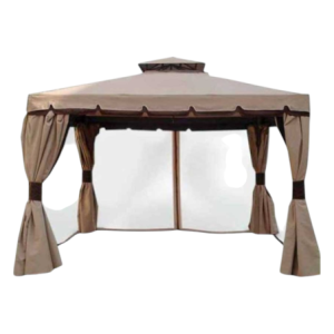 Zoom Gazebo Royal Mt3*3 Moka All.pl 100mmcon Teli Lat E Zanzariera