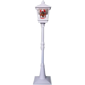 Lampione Giostrina 184cm bianco moderno da terra per interni