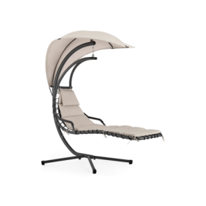 Lettino Pensile Sleep Grigio - Relax e Design per Giardino