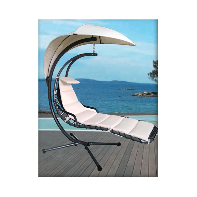 Lettino Pensile Sleep Grigio - Relax e Design per Giardino