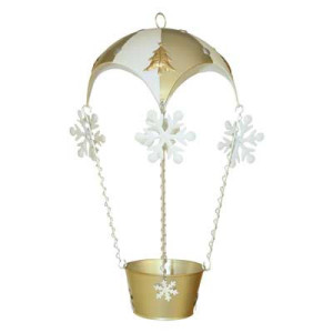 Mongolfiera Flok 33x30x85 cm Champagne - Decorazione Casa
