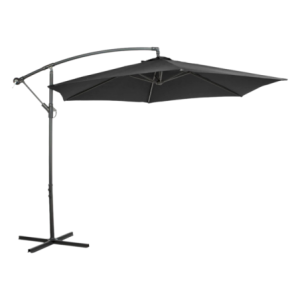 Zoom Ombrellone Banana 3m. A Braccio struttura Grigio Colori Grigio