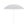 Ombrellone Flexy bianco palo centrale robusto per giardino