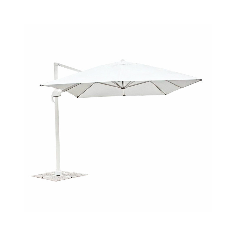 Ombrellone Paradise 3x4 m Bianco - Design Elegante per Giardino