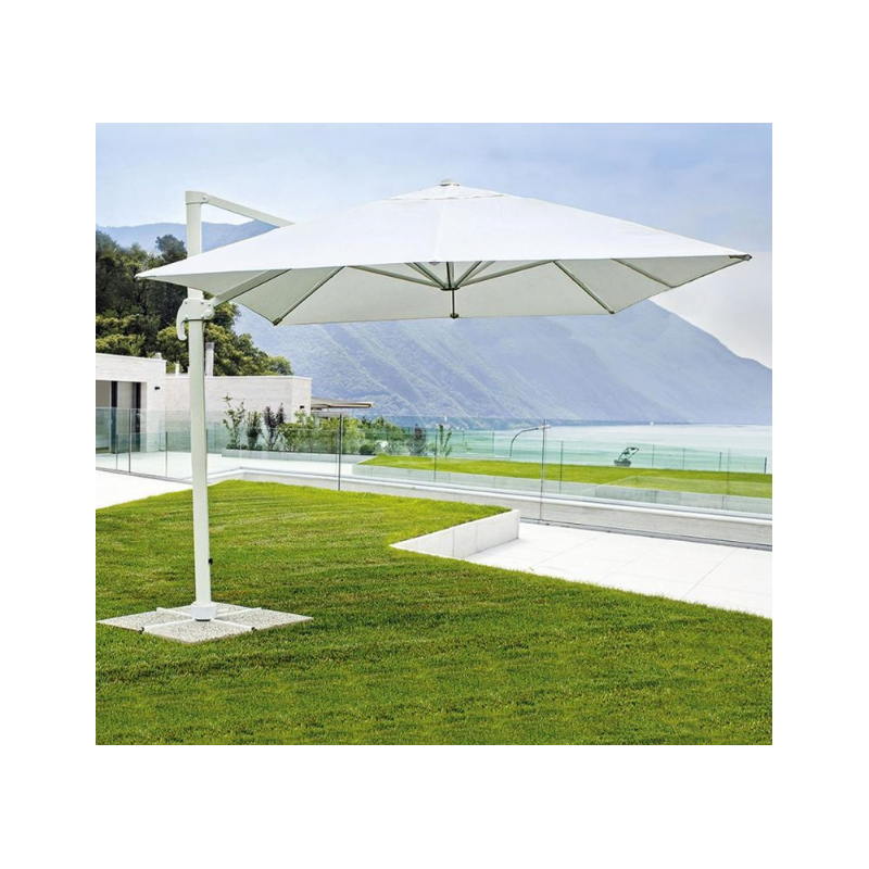 Ombrellone Paradise 3x4 m Bianco - Design Elegante per Giardino
