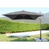 Ombrellone Paradise 3x4 m grigio struttura robusta da giardino