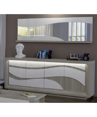 Mobile buffet contromobile Veneto 4 ante Made in Italy