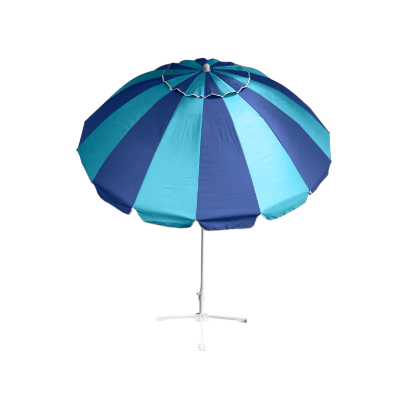 Ombrellone Starbeach blu azzurro Ø220 cm palo alluminio