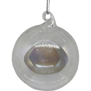 Open Glass Ball 100 mm - Sfera Decorativa in Vetro