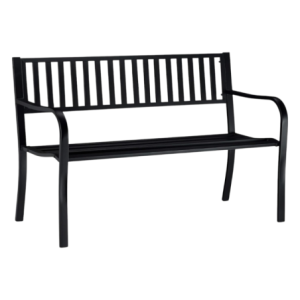 Zoom Panchina Pipe In Metallo Verniciato Antracite