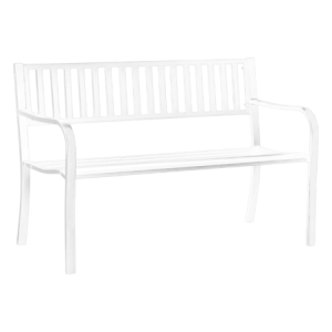 Zoom Panchina Pipe In Metallo Verniciato Bianco