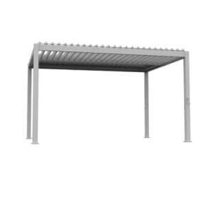Zoom Pergola Bioclimatica Star misura 3*4 In Alluminio Bianco