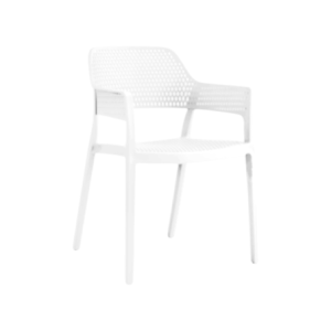 Poltrona Malaga Anti-UV Bianco - Poltrona da Esterno in PP