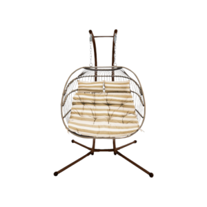 Poltrona pensile 2 posti Kenya rattan naturale - Relax outdoor