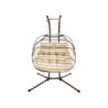 Poltrona pensile 2 posti Kenya rattan naturale - Relax outdoor