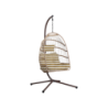 Poltrona pensile Singapore rattan naturale - Relax sospeso outdoor