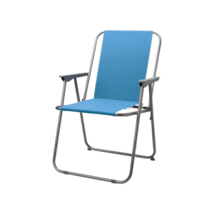 Poltrona Relax Beach Ferro Azzurro - Comfort da Esterno Moderno