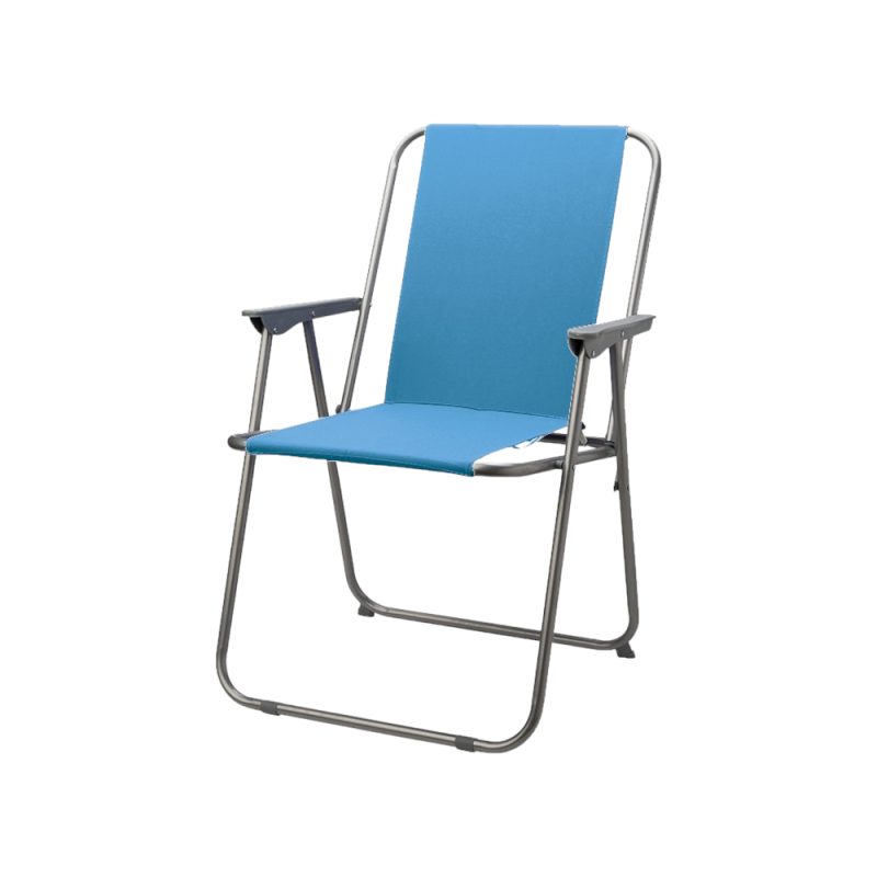 Poltrona Relax Beach Ferro Azzurro - Comfort da Esterno Moderno