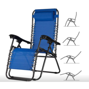 Zoom Set di 2 Poltrone Relax Blu