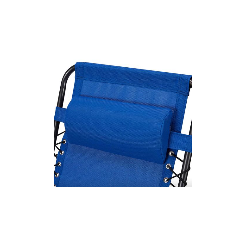 Poltrona relax blu da esterno - Comfort e stile per giardino