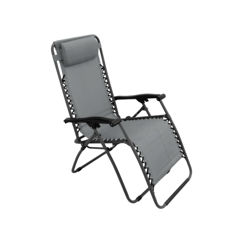 Poltrona relax dark grey da esterno - Comfort moderno giardino