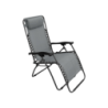 Poltrona relax dark grey da esterno - Comfort moderno giardino