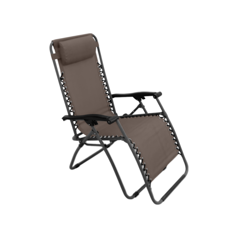 Poltrona relax moka da esterno - Comfort e design moderno