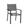 Poltrona Stretch Alluminio Antracite - Comfort da Esterno