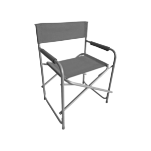 Sgabello Regista Gold sand grigio da esterno pratico e resistente