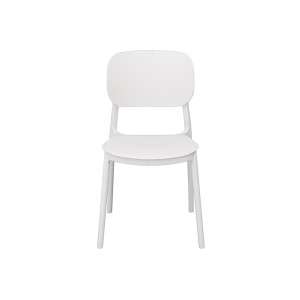 Zoom Sedia Enna Polipropilene Bianca Moia