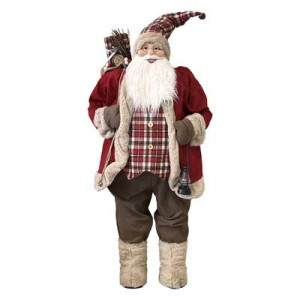 Santa Claus Jiji Red Edition H60cm - Decorazione Natalizia