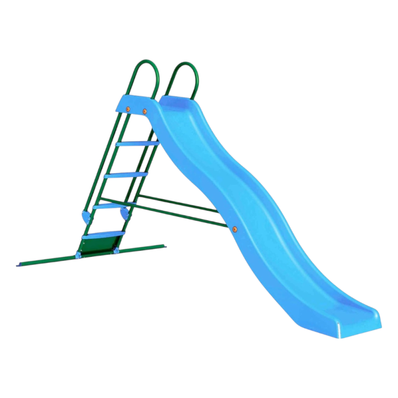 Scivolo BG Prof verde gioco da giardino resistente bambini