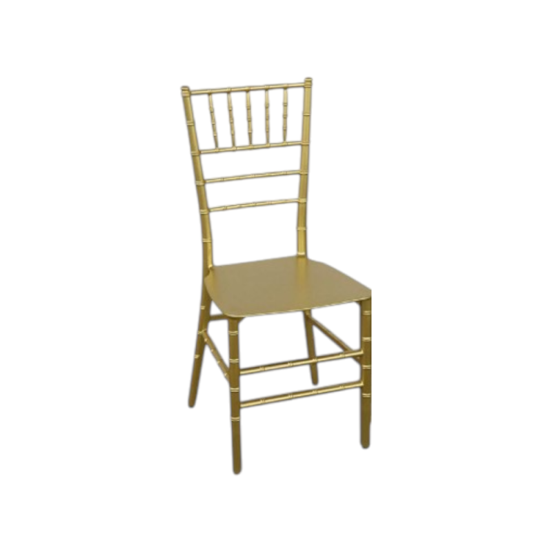 Sedia Chiavarina Oro in Policarbonato - Eleganza per Casa e Eventi