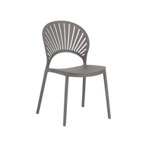 Sedia Creta Anti-UV in PP Taupe - Sedie da Interno ed Esterno