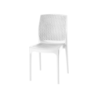 Sedia Monaco in rattan bianco: eleganza e comfort per ogni ambiente