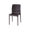 Sedia Monaco in rattan moka: eleganza e comfort per ogni ambiente