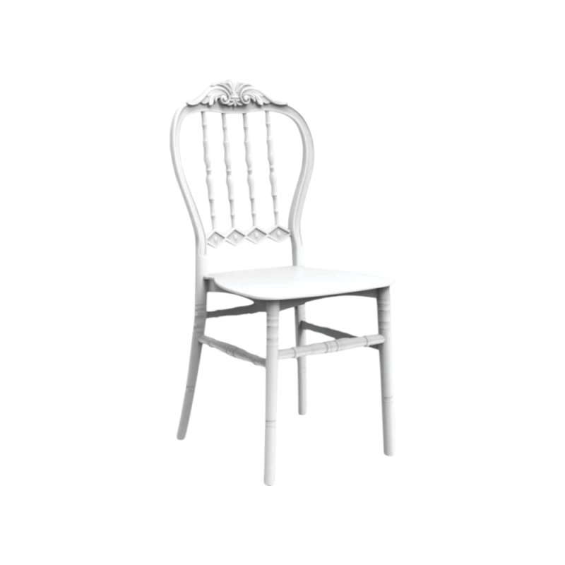 Sedia Reina bianca in polipropilene impilabile - Casa e Giardino