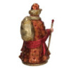 Babbo Natale resina rame 12x10x20 cm - Decorazione natalizia