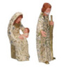 Natività resina crema H25,4 cm - Decorazione natalizia elegante