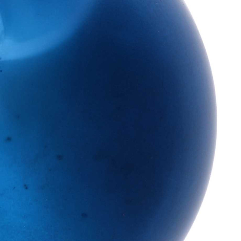 Sfera plastica blu Ø30x30 cm - Decorazione moderna e natalizia