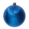 Sfera plastica blu Ø40x40 cm - Decorazione moderna e natalizia