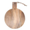 Tagliere legno rosso 36x28x2 cm - Vassoio decorativo cucina