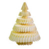 Albero carta nido d’ape avorio Ø82x100 cm - Decorazione natalizia